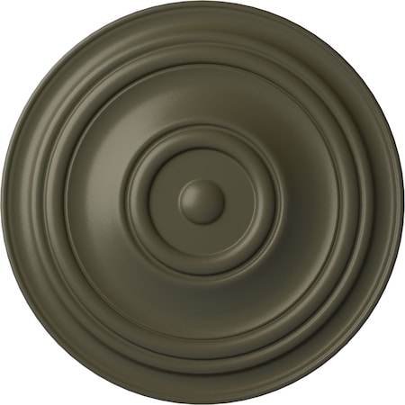 Ekena Millwork Traditional Ceiling Medallion (Fits Canopies up to 8 1/4"), 31 1/2"OD x 2 1/2"P, Witch Hazel CM31TRWHF